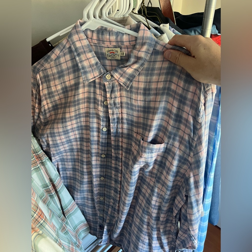 Faherty Linen Shirt